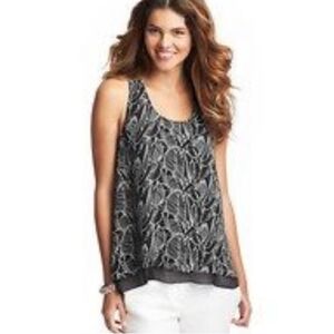 Loft Flowy Sleeveless Top - SO NICE!